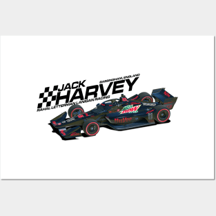 Jack Harvey 2022 (black) Posters and Art